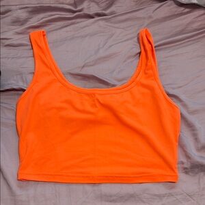 SHEIN Vibrant Orange Apparel